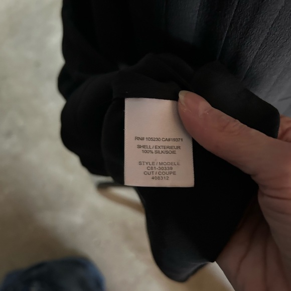 NEW Joie Black Silk Mini Dress with pintuck and pleat detail S - Picture 6 of 9